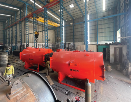 Carbon Steel Industrial Twin Furnace Steam Boilers